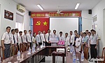 Lãnh đạo huyện Tân Phú Đông chúc mừng Ngày Thầy thuốc Việt Nam 27-2