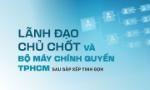 Lãnh đạo chủ chốt và bộ máy chính quyền TPHCM sau sắp xếp tinh gọn