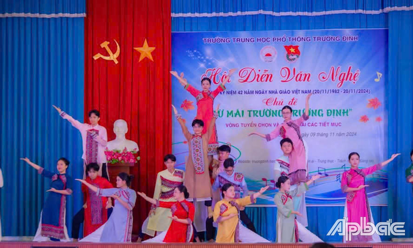 Tiền Giang: Để phong trào văn hóa, văn nghệ trường học phát triển