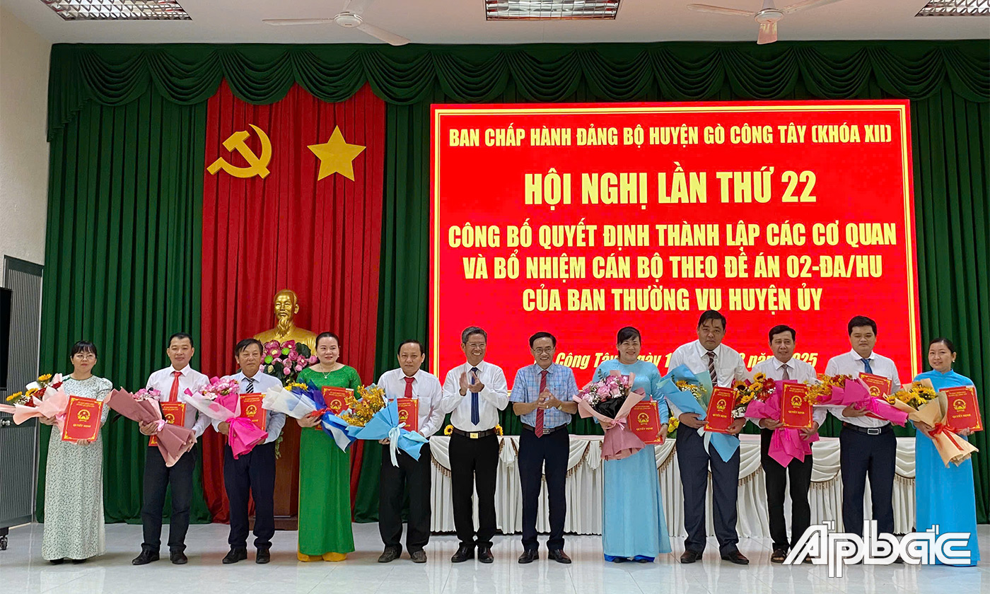 Trao Quyết định 