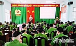 Phòng Cảnh sát cơ động - Công an tỉnh Tiền Giang: Tổ chức ra quân huấn luyện năm 2025