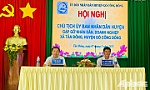 Chủ tịch UBND huyện Gò Công Đông gặp gỡ nhân dân và doanh nghiệp