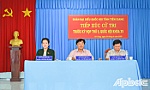 Đoàn Đại biểu Quốc hội tỉnh Tiền Giang tiếp xúc cử tri huyện Gò Công Đông và TP. Gò Công