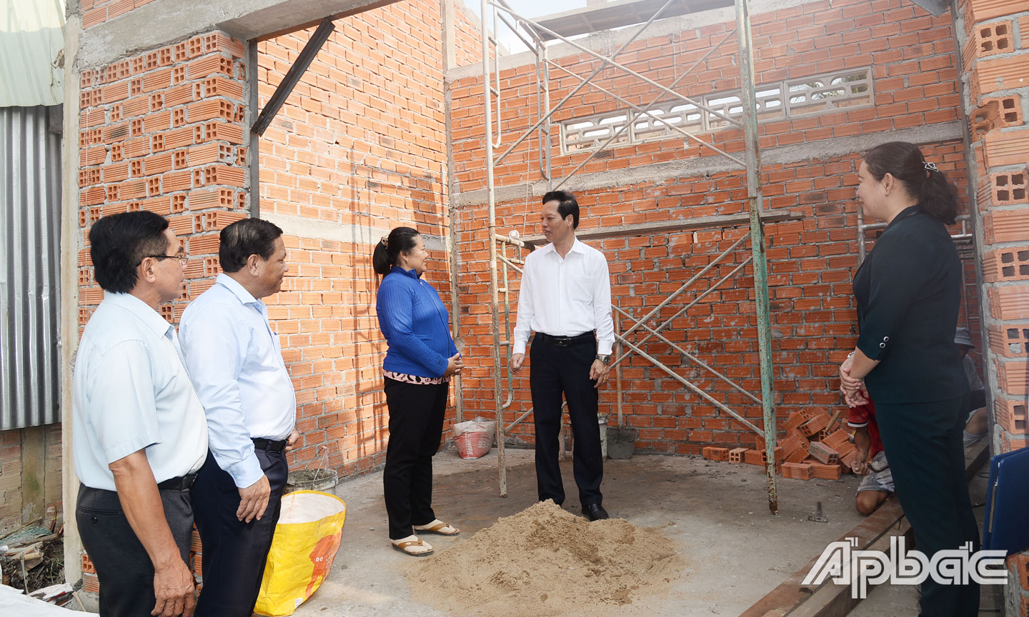 Tiền Giang khởi công 410/485 căn nhà trong Chương trình xóa nhà tạm, nhà dột nát