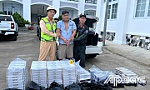 Phát hiện tạm giữ ô tô vận chuyển gần 3.000 bao thuốc lá lậu