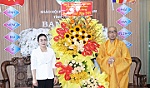 Tiền Giang: Lãnh đạo Tỉnh ủy thăm và chúc mừng Đại lễ Phật đản Phật lịch 2569