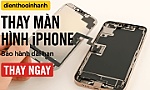 Thay màn hình iPhone bị liệt cảm ứng