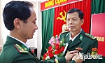 Bộ đội Biên phòng tỉnh Tiền Giang: Trao Huy hiệu 30 năm tuổi Đảng đợt 19-5