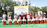 Hội Chữ thập đỏ TP. Mỹ Tho phát động Tháng Nhân đạo năm 2025