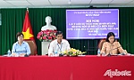 Sở Tư pháp tỉnh Tiền Giang: Lấy ý kiến dự thảo Nghị quyết sửa đổi, bổ sung Hiến pháp năm 2013