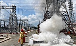 Diễn tập chữa cháy và cứu nạn, cứu hộ tại Trạm biến áp 220 kV Cai Lậy