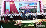 Đồng chí Thái Ngọc Bảo Trâm dự tổng kết năm học 2024 - 2025 tại Trường THCS Võ Đăng Được