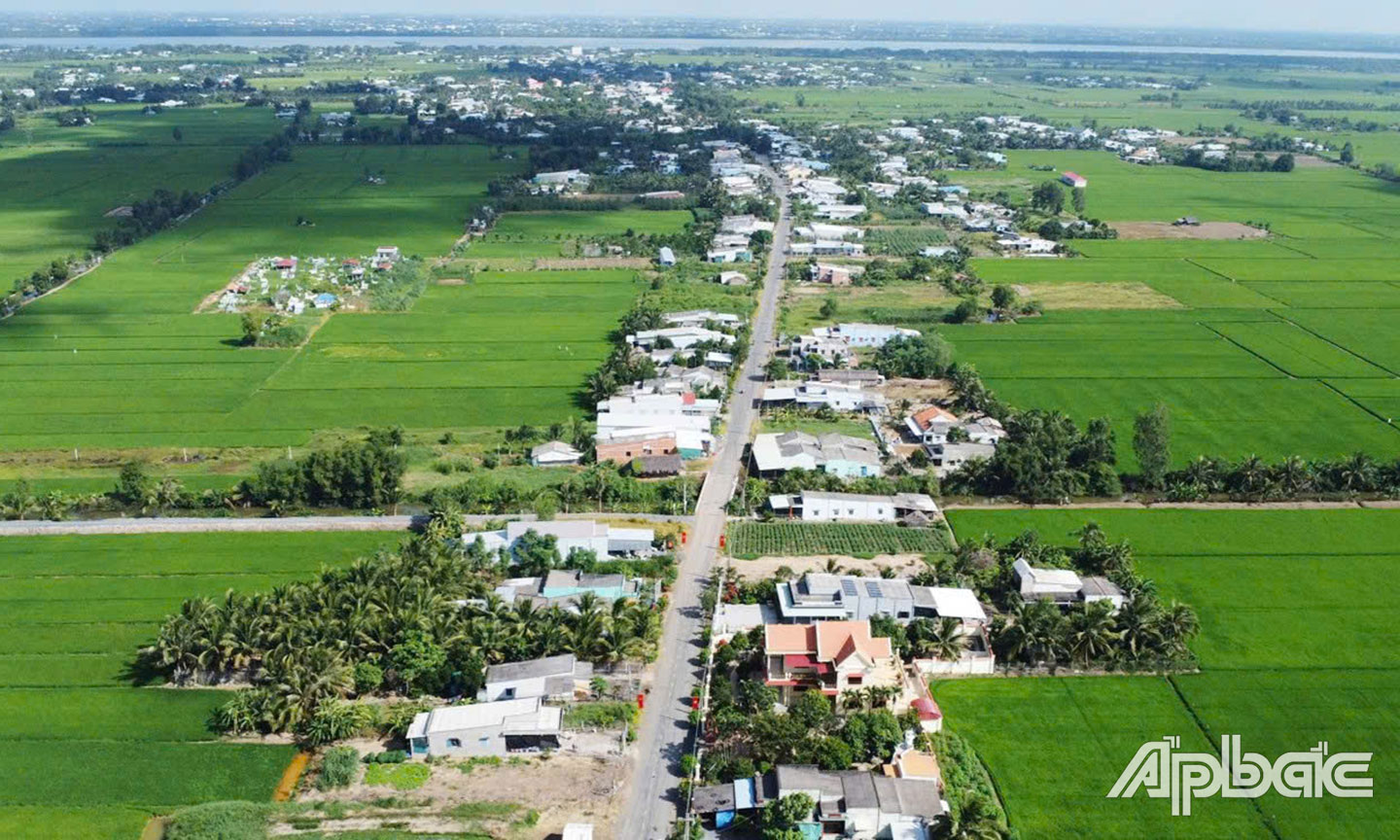Tiền Giang: Nông thôn vươn mình đổi mới
