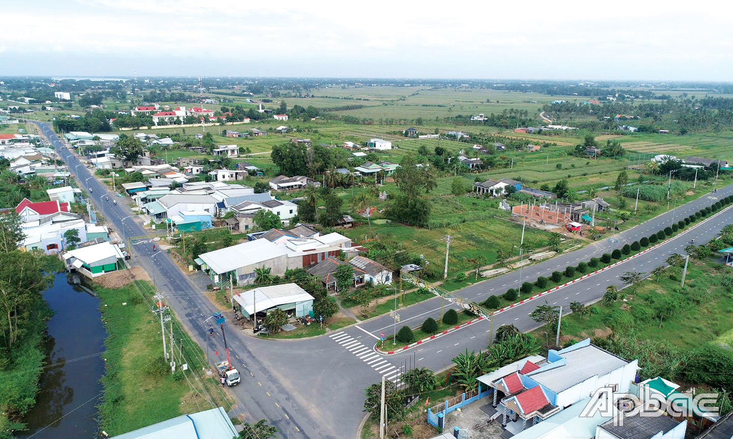 Tiền Giang: Trên đường về đích nông thôn mới