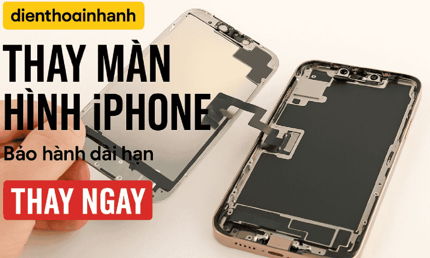 Thay màn hình iPhone bị liệt cảm ứng