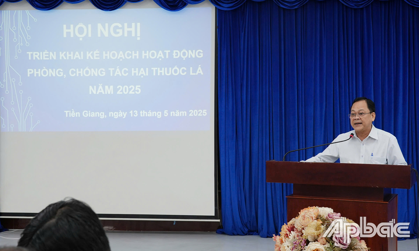 Tiền Giang triển khai nhiều hoạt động phòng, chống tác hại thuốc lá