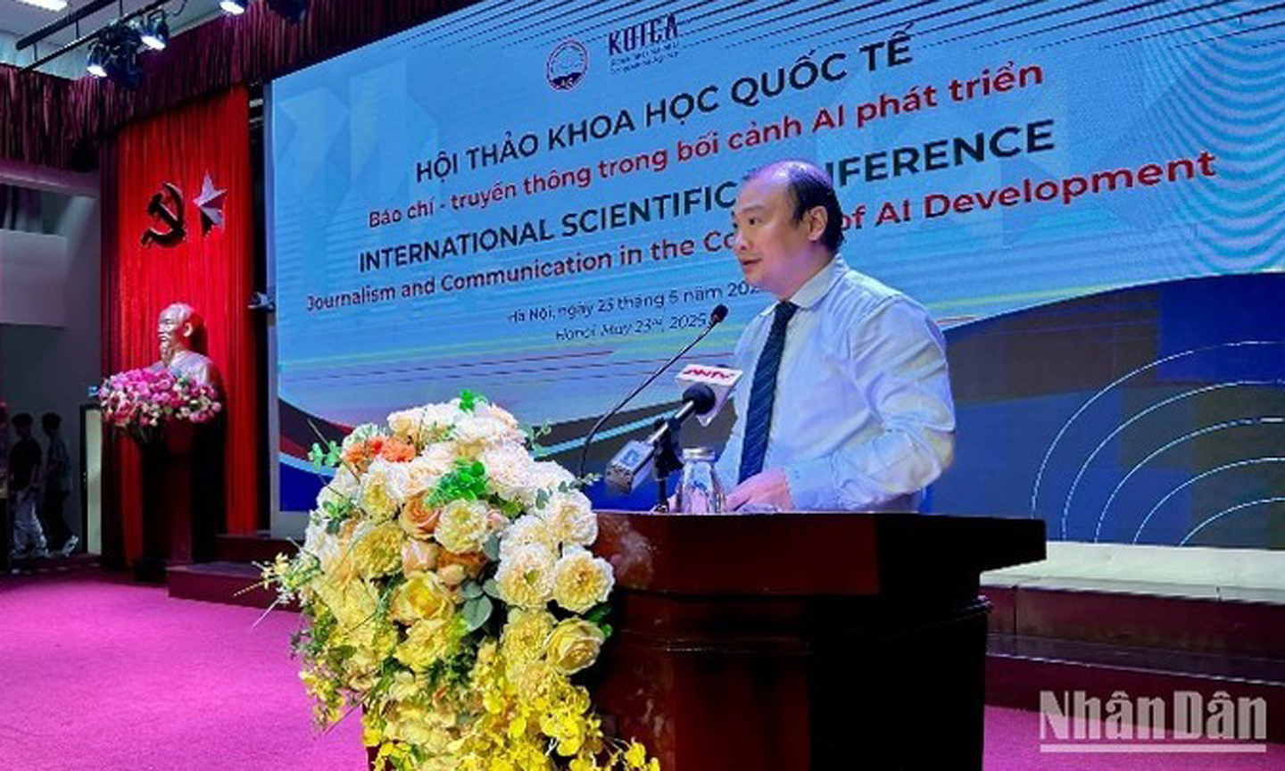 Conference highlights AI's impact on Vietnamese media landscape