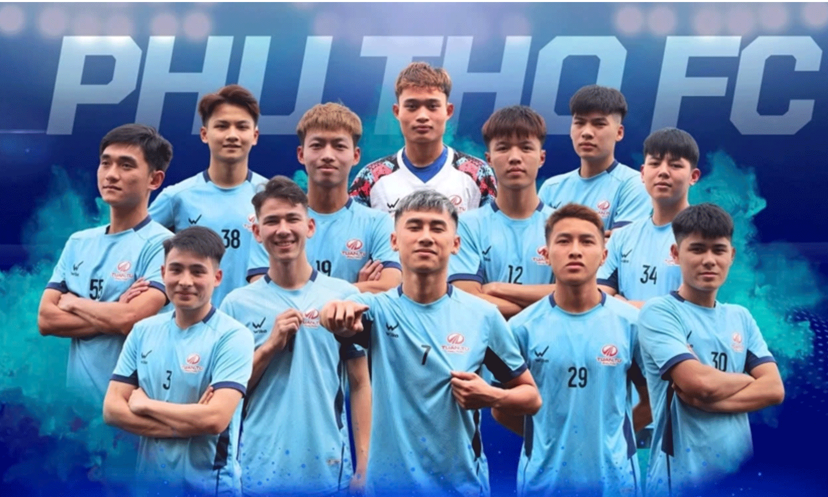  Các thành viên câu lạc bộ Phú Thọ. Ảnh: Phú Thọ FC