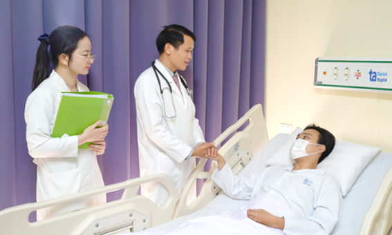 Người bệnh tham gia nghiên cứu VISTA-1 được chăm sóc toàn diện trong quá trình điều trị. Ảnh: BVĐK Tâm Anh