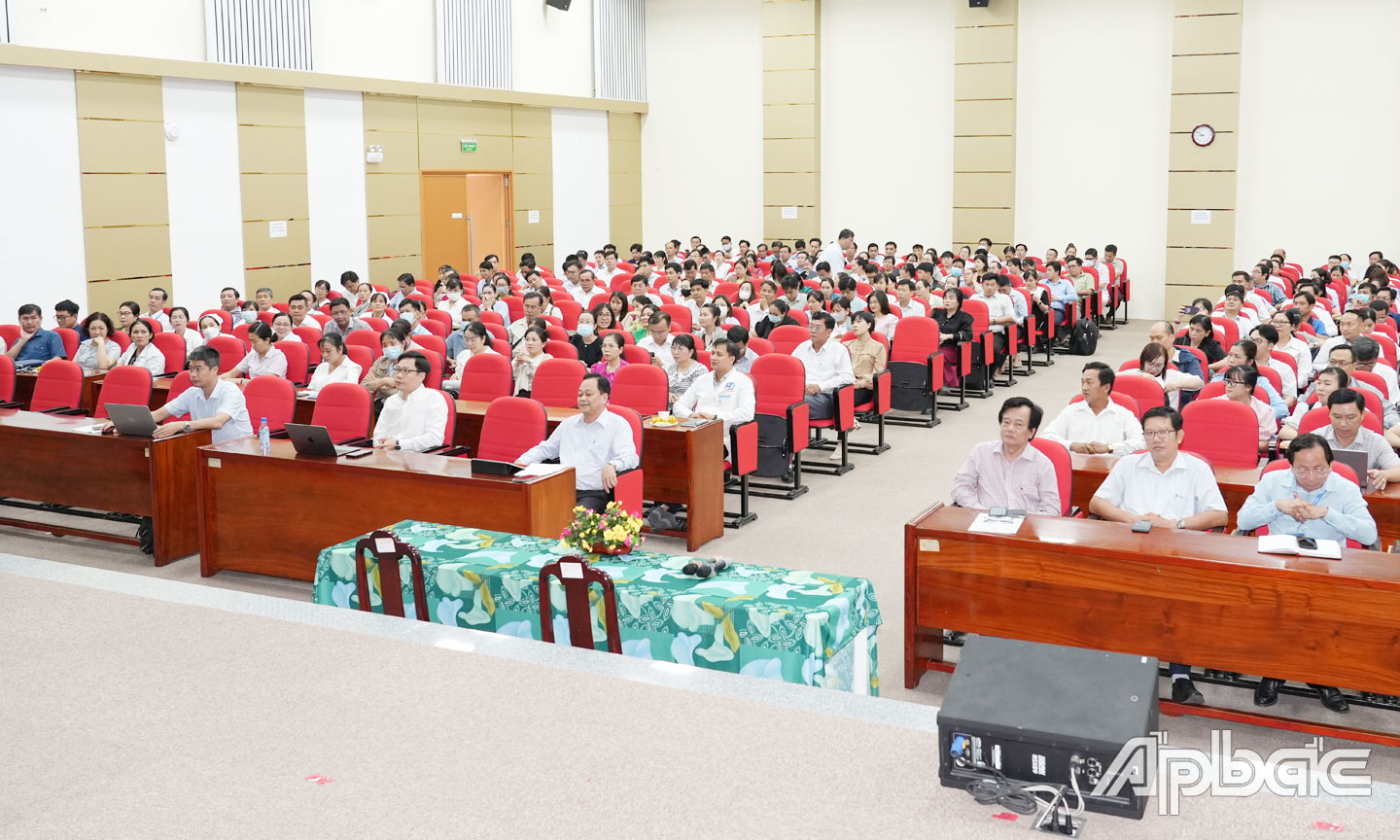 Quang cảnh lớp tập huấn.