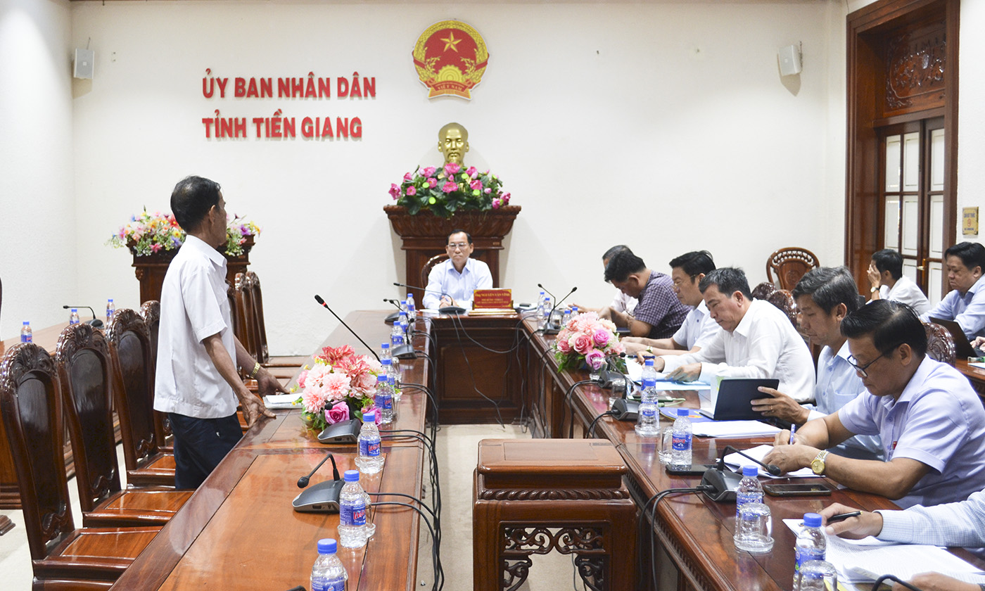 Quang cảnh buổi đối thoại.