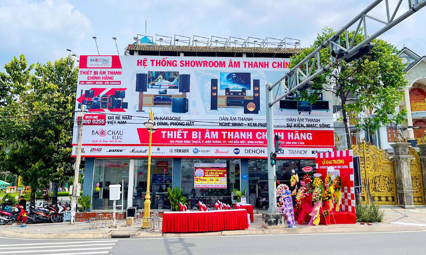 Hệ thống showroom có mặt khắp các tỉnh thành lớn.