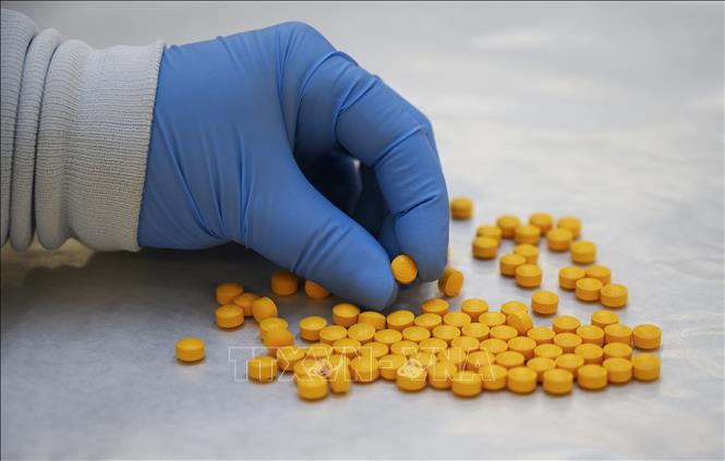 Thuốc giảm đau fentanyl tại phòng thí nghiệm ở New York, Mỹ. Ảnh minh họa: AFP/TTXVN
