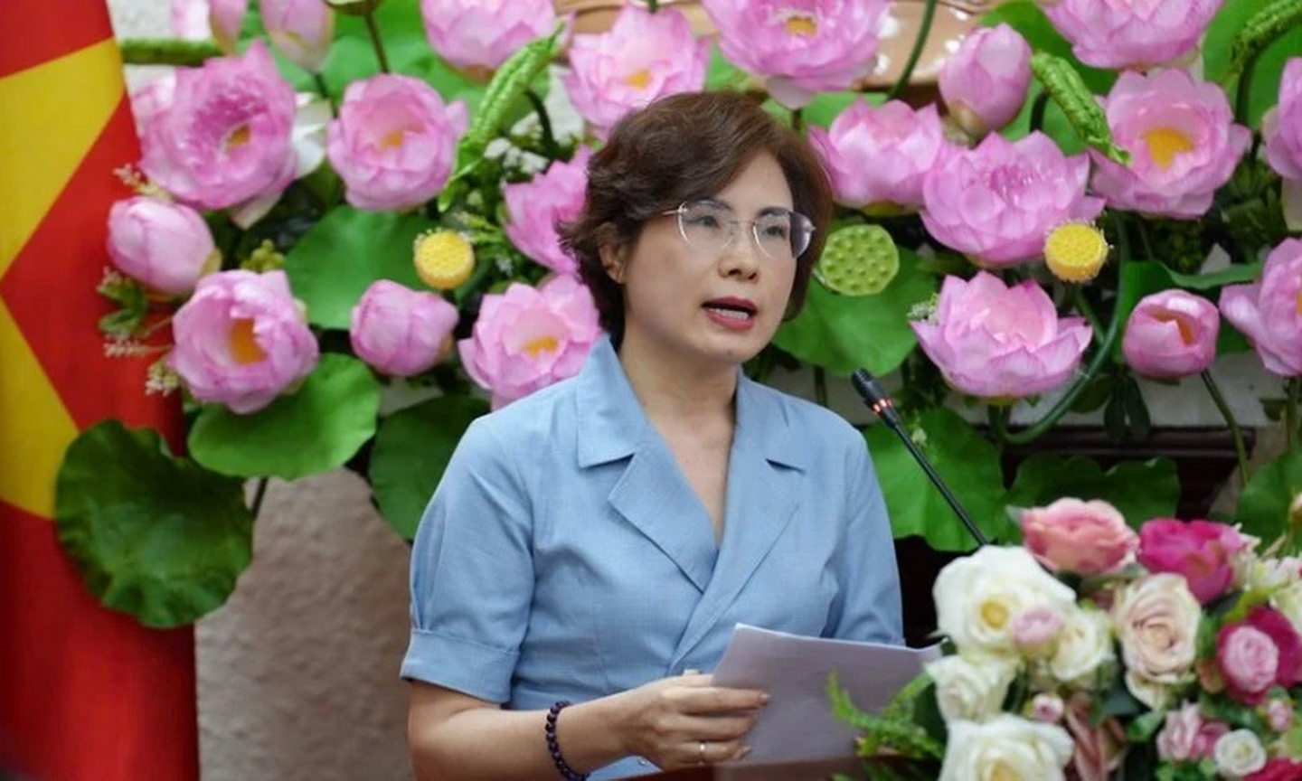 Bà Nguyễn Thị Hạnh, Vụ trưởng Vụ Pháp luật Hình sự-Hành chính, Bộ Tư pháp.