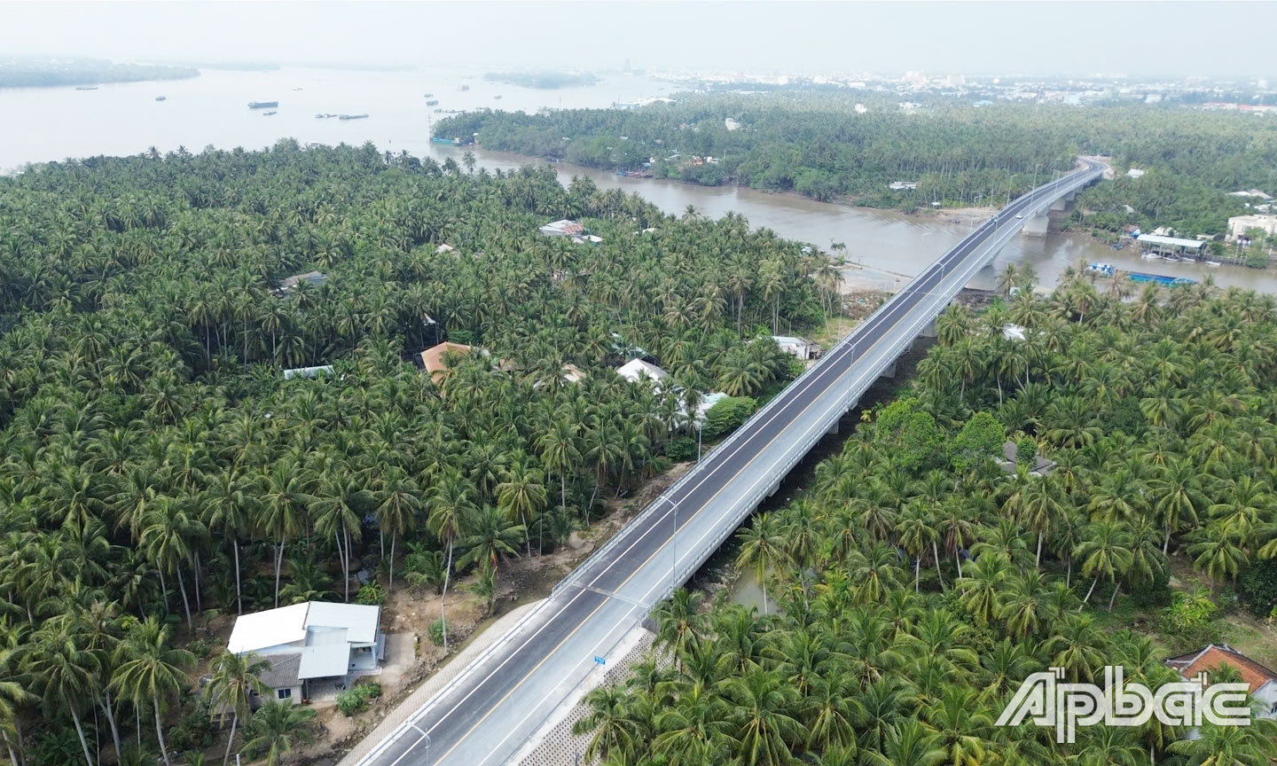 Dự án Đường tỉnh 864 giai đoạn 1 đã hoàn thành đoạn từ Quốc lộ 50 đến đường tỉnh 877B.