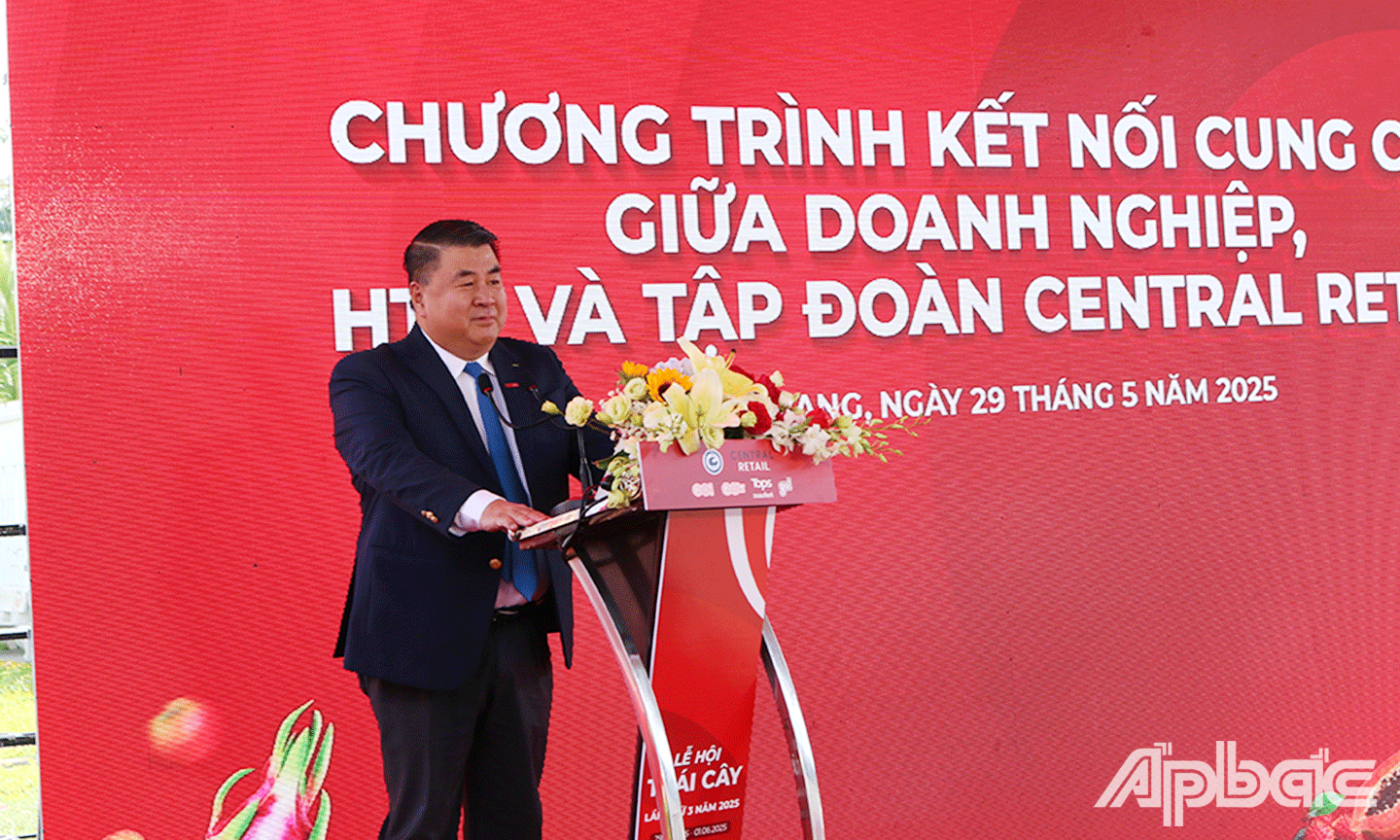 Ông Paul Lê – Phó Chủ tịch phụ trách xúc tiến thương mại Tập đoàn Central Retail Việt Nam