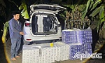 Bắt giữ người đàn ông vận chuyển 17.000 bao thuốc lá bất hợp pháp