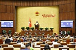 Ngày 25/6, Quốc hội biểu quyết thông qua nhiều dự án luật, nghị quyết quan trọng