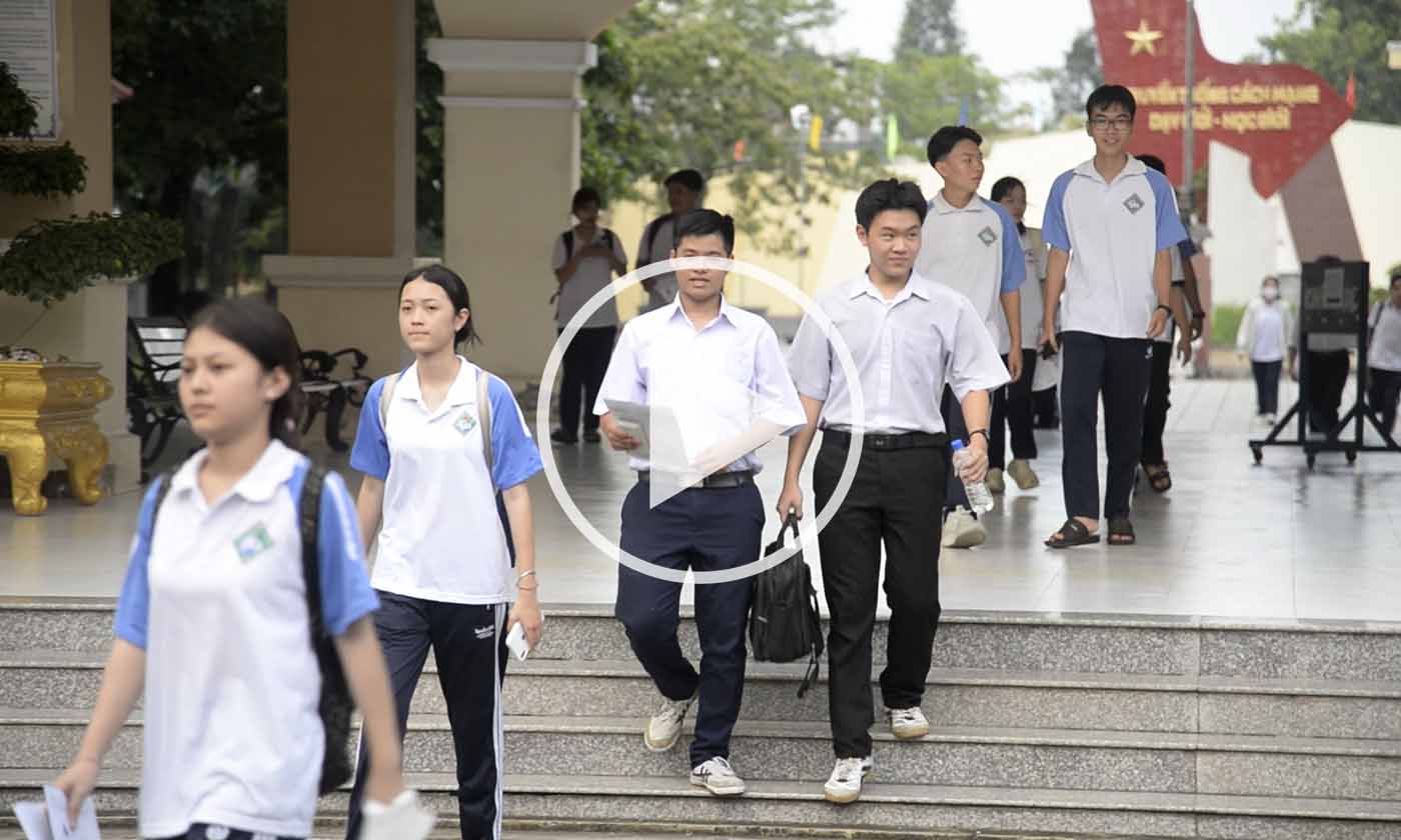 Tiền Giang: Thí sinh hoàn thành các bài thi Kỳ thi tuyển sinh lớp 10 năm 2025