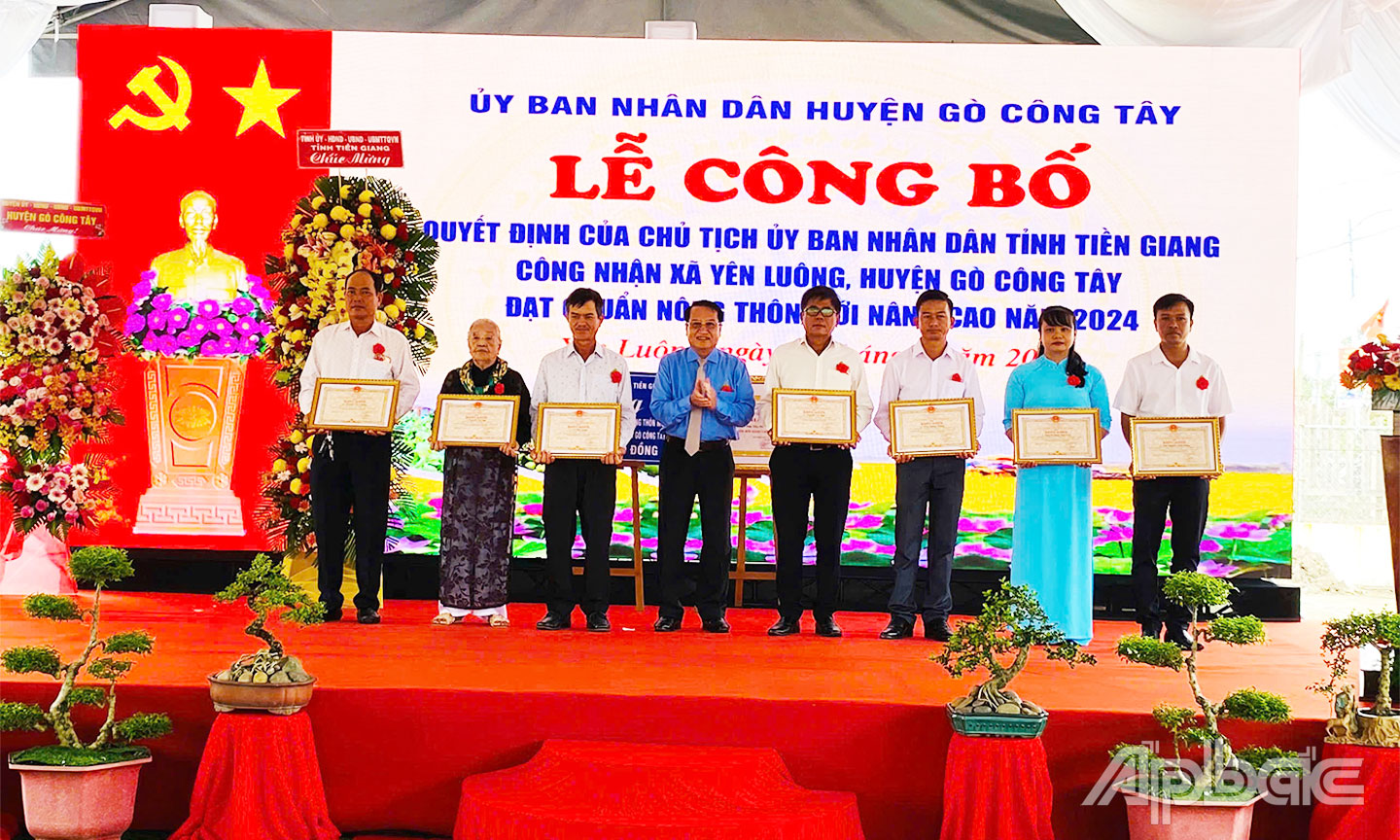 Xã Yên Luông: Điểm sáng về phát triển kinh tế - xã hội