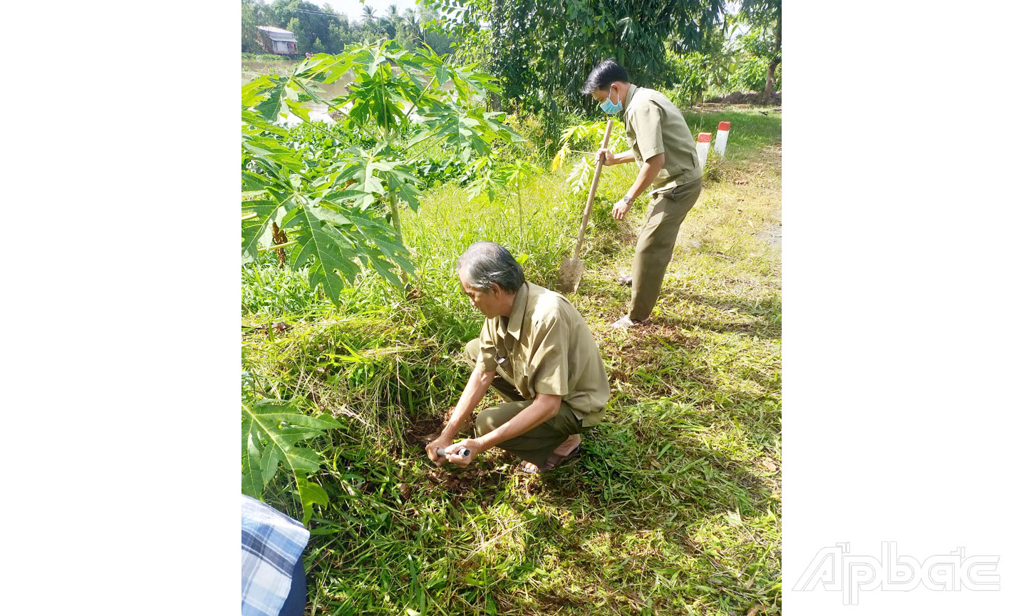 Cựu chiến binh gương mẫu xây dựng nông thôn mới