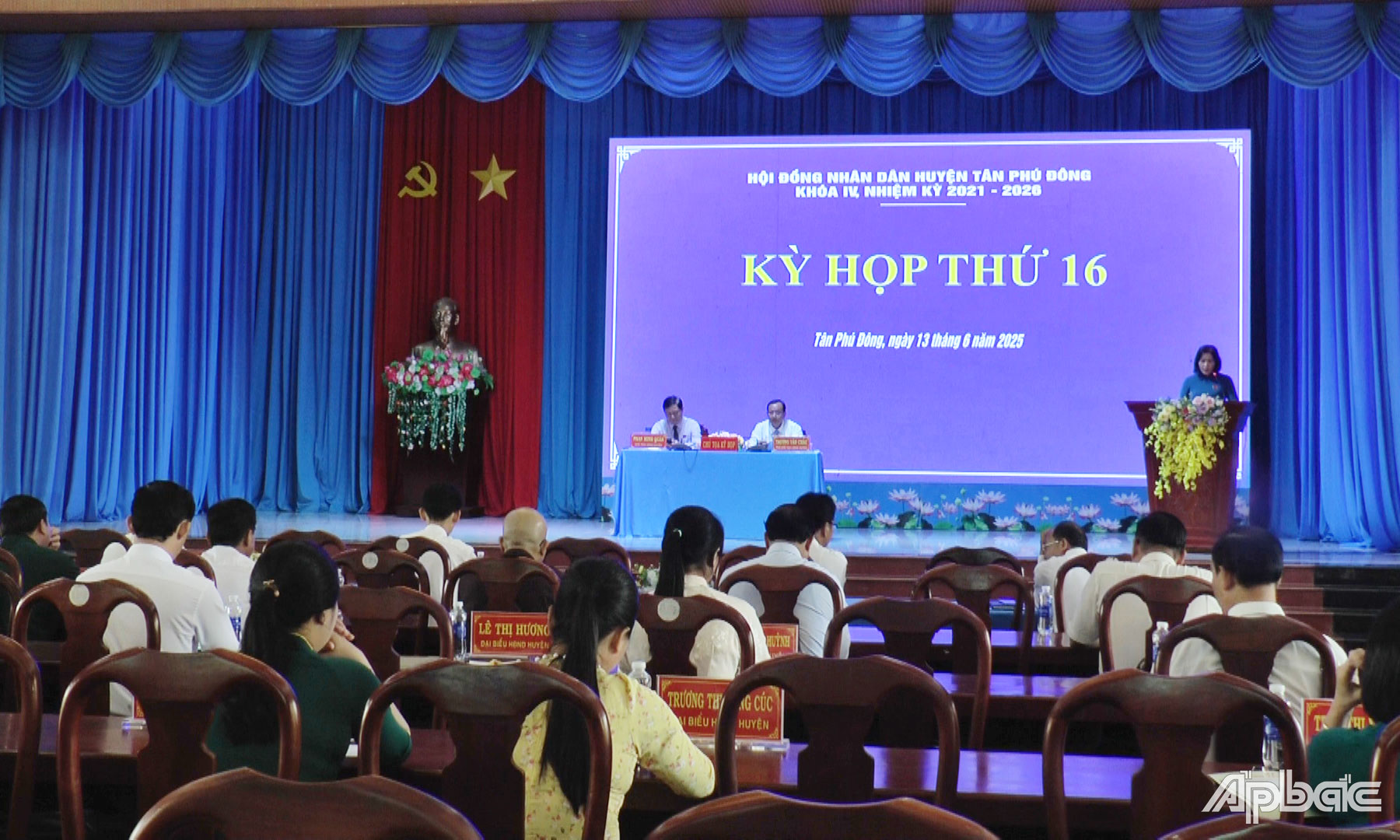 HĐND huyện Tân Phú Đông tổ chức Kỳ họp thứ 16