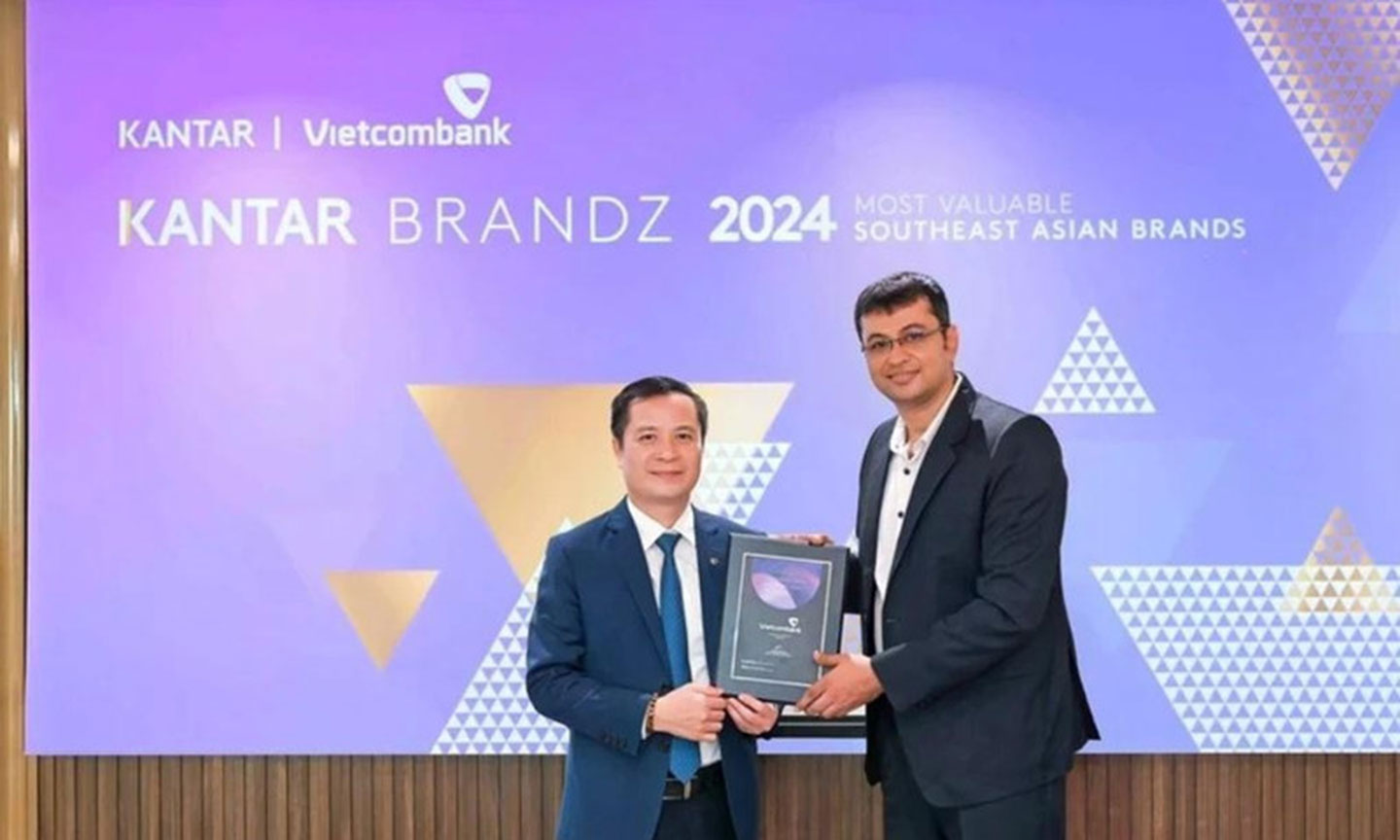 Vietcombank becomes first Vietnamese brand in Southeast Asia's top 30