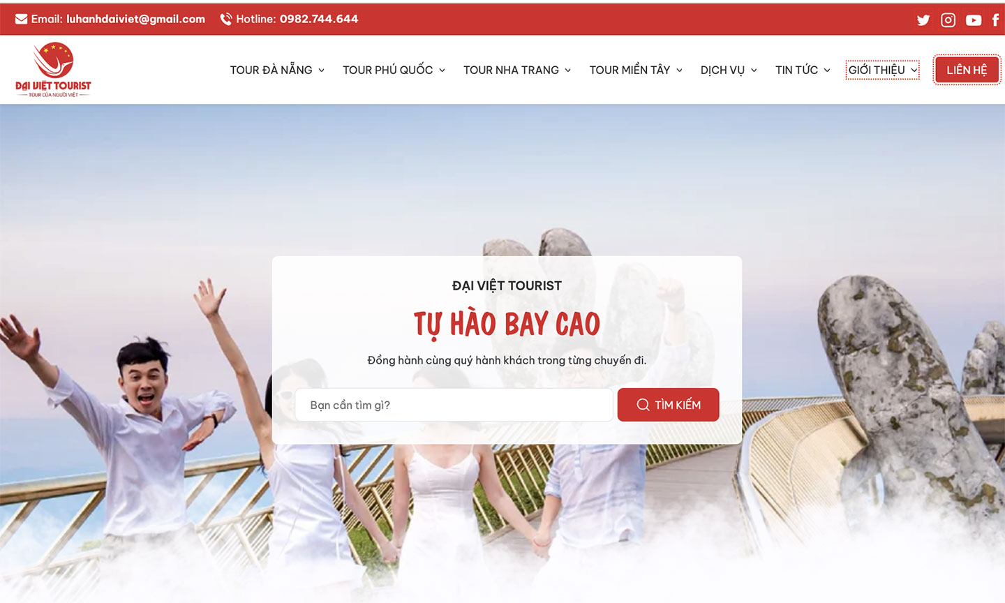 Đại Việt Tourist tổ chức tour du lịch Đà Nẵng uy tín chất lượng