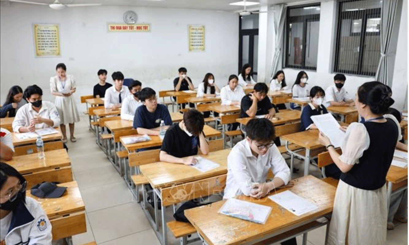 Có 99,16% tổng số thí sinh đến làm thủ tục dự kỳ thi THPT trên cả nước