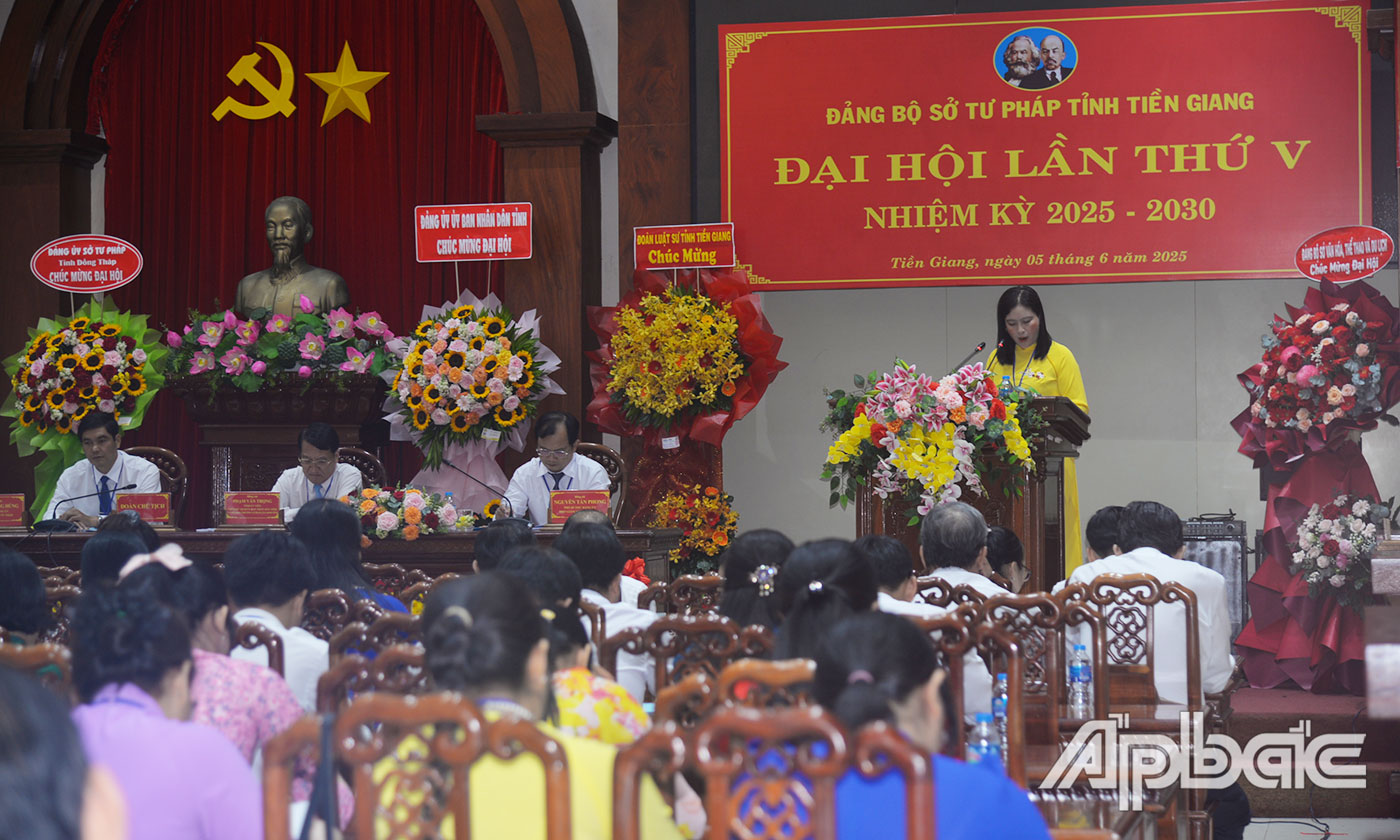 Đại biểu tham luận, đóng góp ý kiến vào văn kiện Đại hội các cấp.