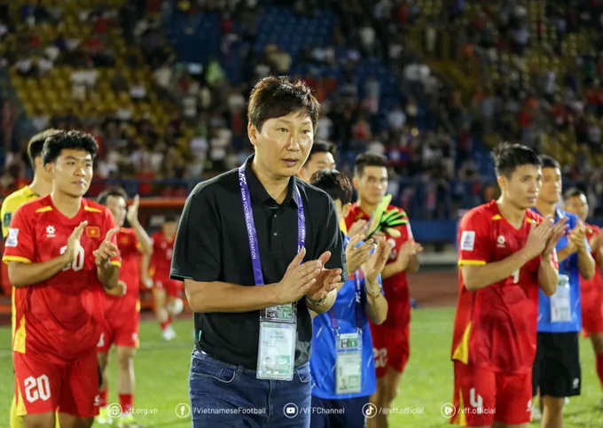 Thầy trò HLV Kim Sang-sik sẵn sàng cho chuyến làm khách tại Malaysia vào ngày 10-6 tới đây. Nguồn: https://thethao.sggp.org.vn/