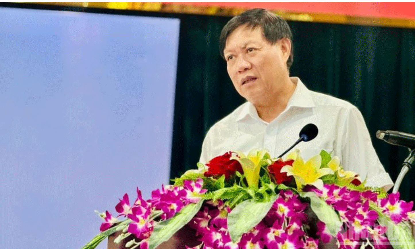 Thứ trưởng thường trực Y tế Đỗ Xuân Tuyên. (Ảnh: HNV)