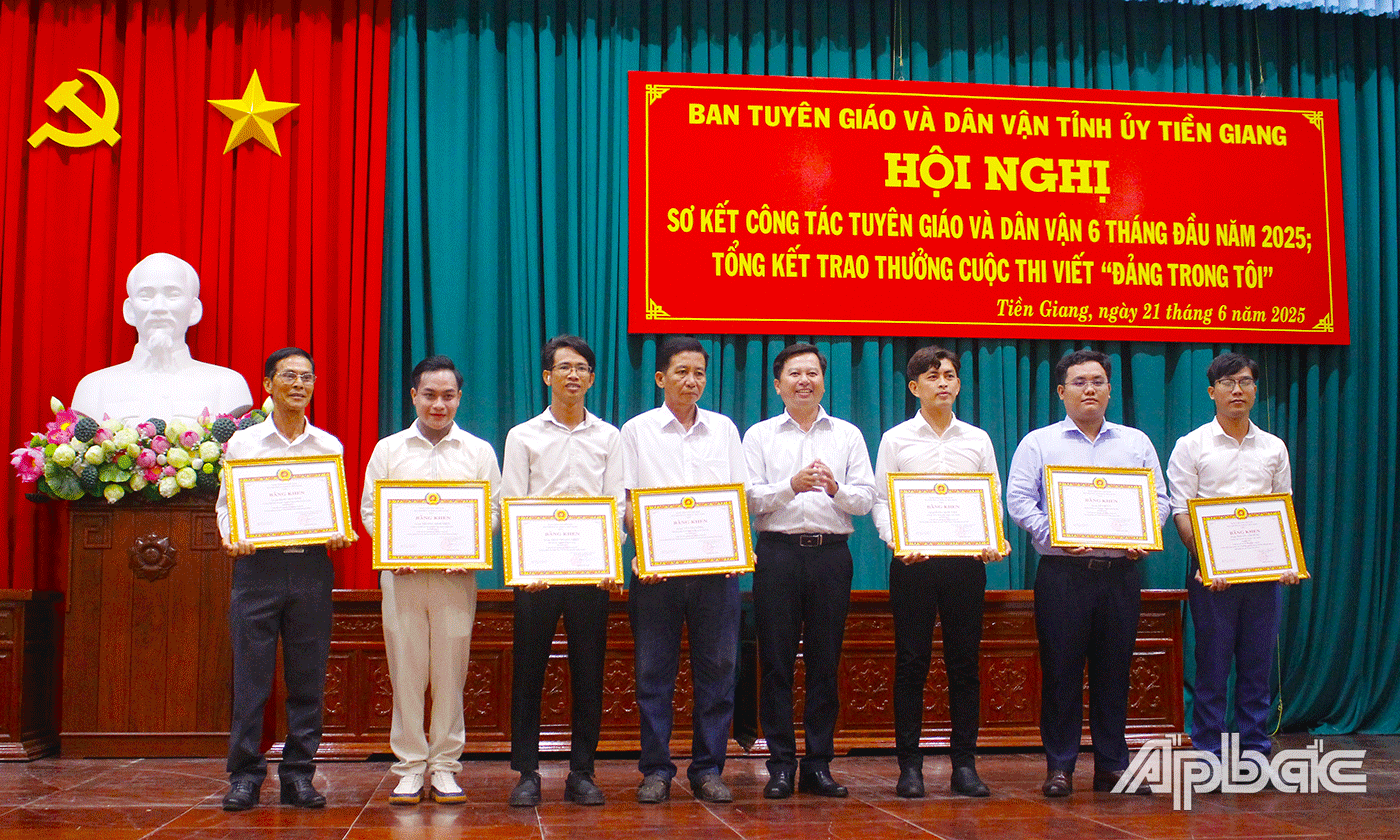 Các tác phẩm đoạt giải Ba cuộc thi viết với chủ đề 