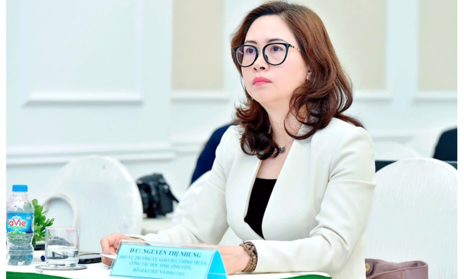 Bà Nguyễn Thị Nhung cho biết Bộ GD&ĐT đã ban hành văn bản chỉ đạo các Sở GD&ĐT hướng dẫn bàn giao học sinh về địa phương sinh hoạt hè - Ảnh: VGP/Thu Trang