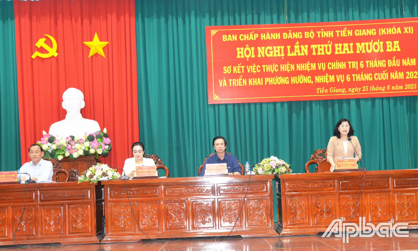 Thường trực Tỉnh ủy chủ trì hội nghị
