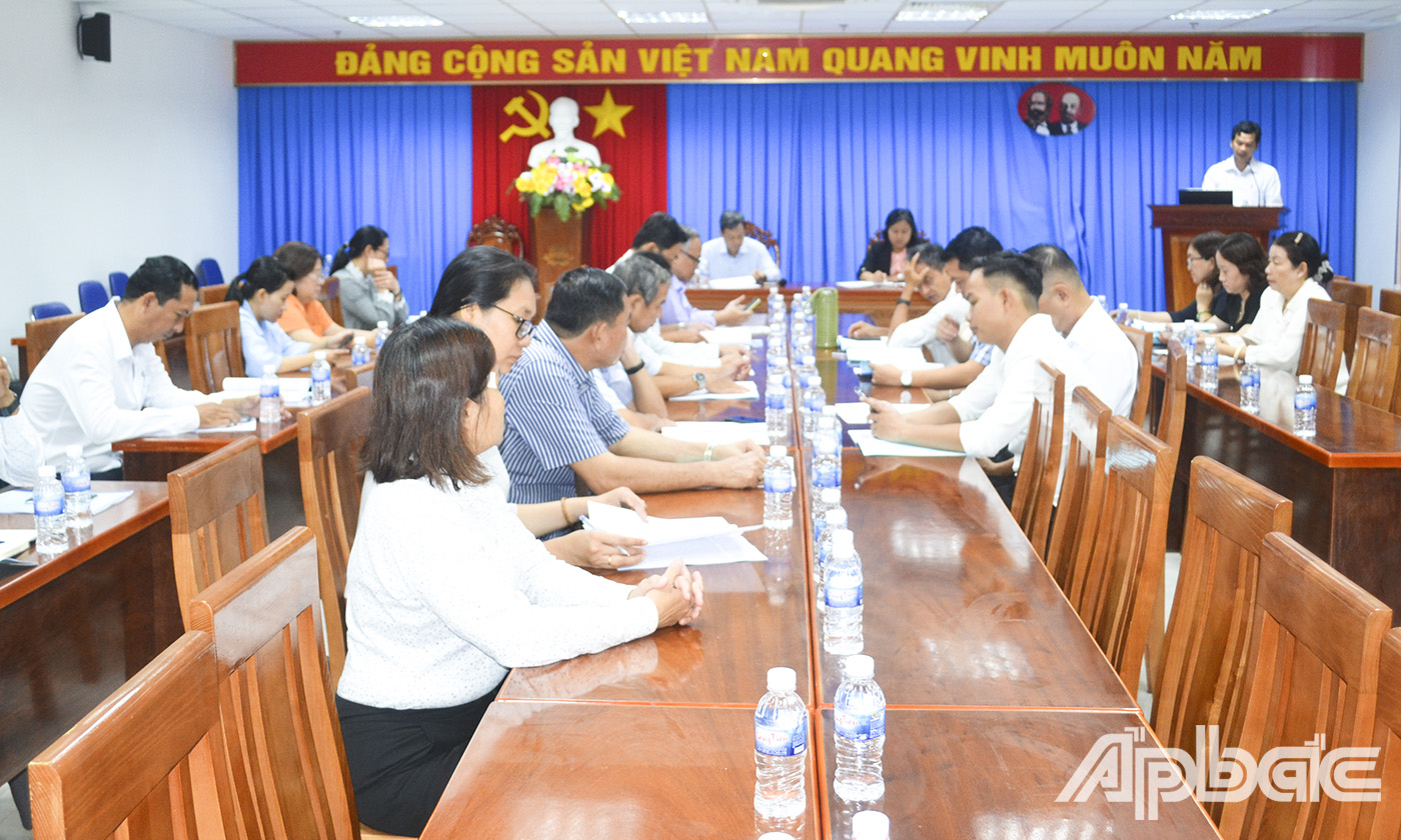 Quang cảnh hội nghị.