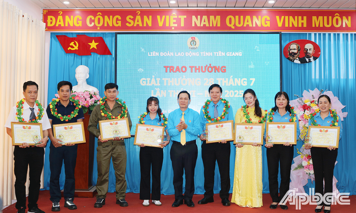 Giải thưởng 28-7 lần thứ VI – năm 2025