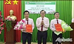 Bổ nhiệm lãnh đạo Phòng giao dịch Ngân hàng Chính sách xã hội Gò Công