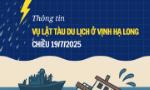 [Infographic] Thông tin vụ lật tàu du lịch chở 48 khách và 5 thuyền viên ở Vịnh Hạ Long