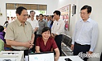 Thủ tướng Chính phủ Phạm Minh Chính làm việc tại xã Mỹ Hiệp, tỉnh Đồng Tháp